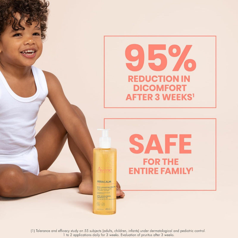 Avène Xeracalm A.D. Lipid Replenishing Cleansing Oil Ml, 400 Ml