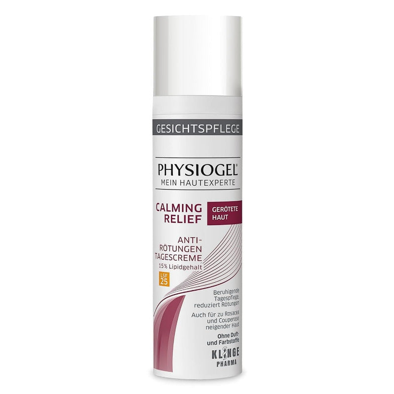 PHYSIOGEL Calming Relief Anti-Rötungen Serum - Beruhigende Gesichtspflege Für Zu Rosacea Und Couperose Neigende Haut - anti Rötung Gesichtsserum Mit Ceramiden, Glycerin, AHA Und Endothelyol - 30 Ml