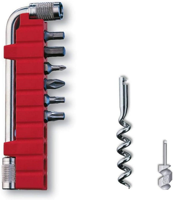Victorinox Swiss Tool Spirit X Plus – 35-Function Multitool with Locking Blade & Leather Pouch (Swiss Made)