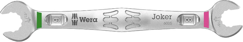 WERA 6005 Joker Double Open-End Wrench Set 4‑Piece 05020314001