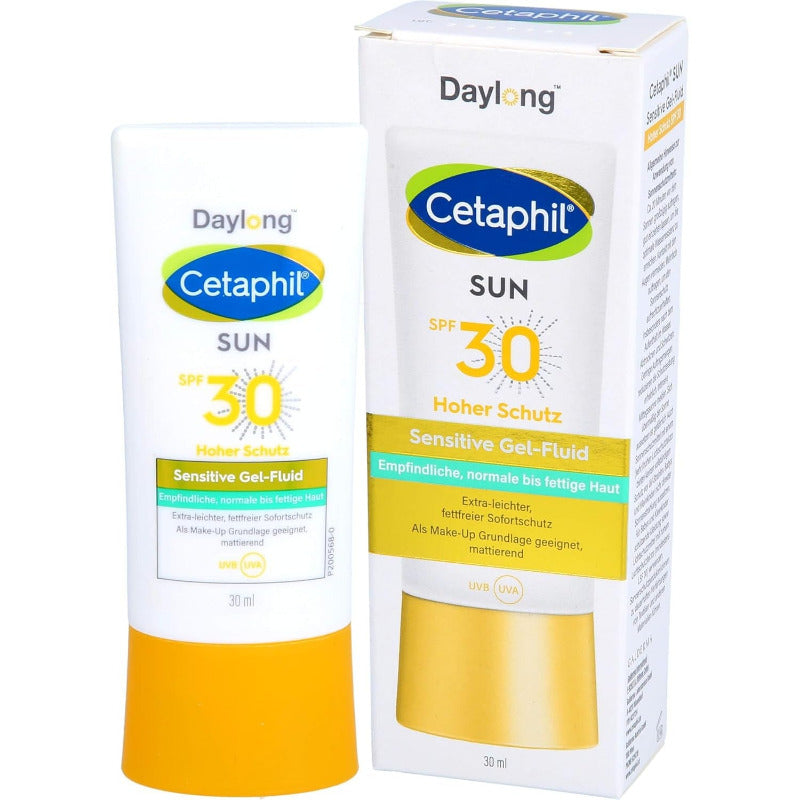 Cetaphil Sun Daylong SPF 30 Sensitive Gel-Fluid for Face - 50ml