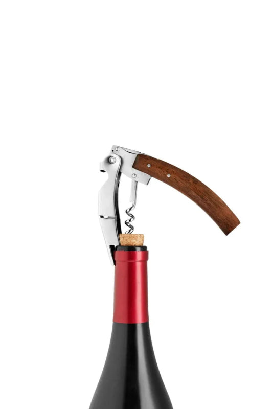 EVA SOLO Liquid Lounge Waiter’s Corkscrew Two-Step Precision in Stainless Steel