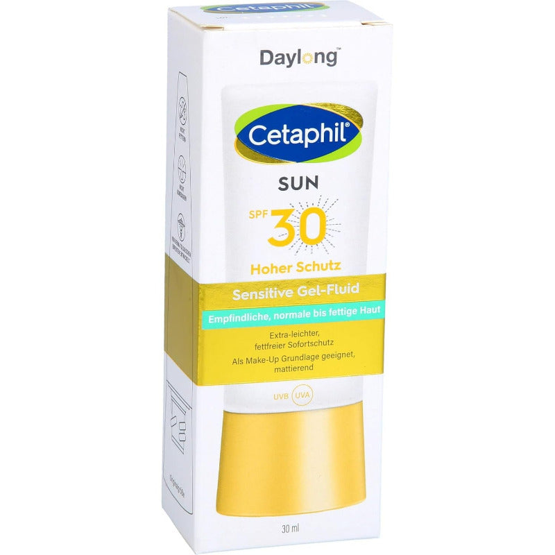 CETAPHIL Sun Daylong SPF 30 Sensitive Gel-Fluid for Face - 50ml