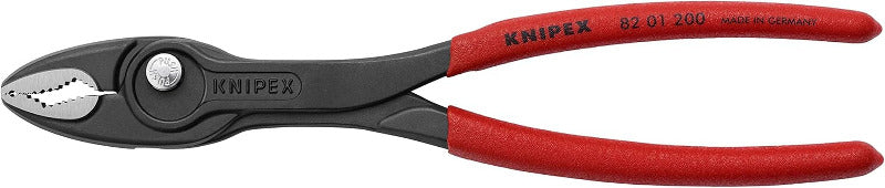 KNIPEX Twingrip 200mm Pliers – Front & Side Grip | Grey Atramentized, Non-Slip Handle