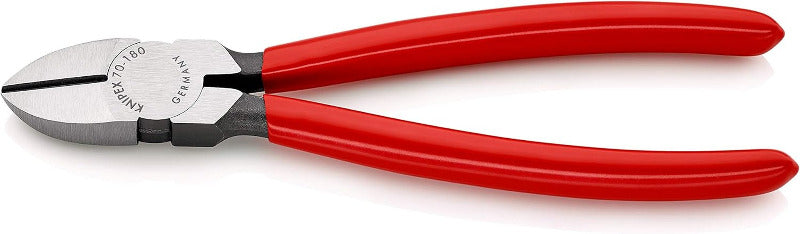 KNIPEX 70 02 160 Side Cutter with Comfort Grips – 160mm Black Atramentized