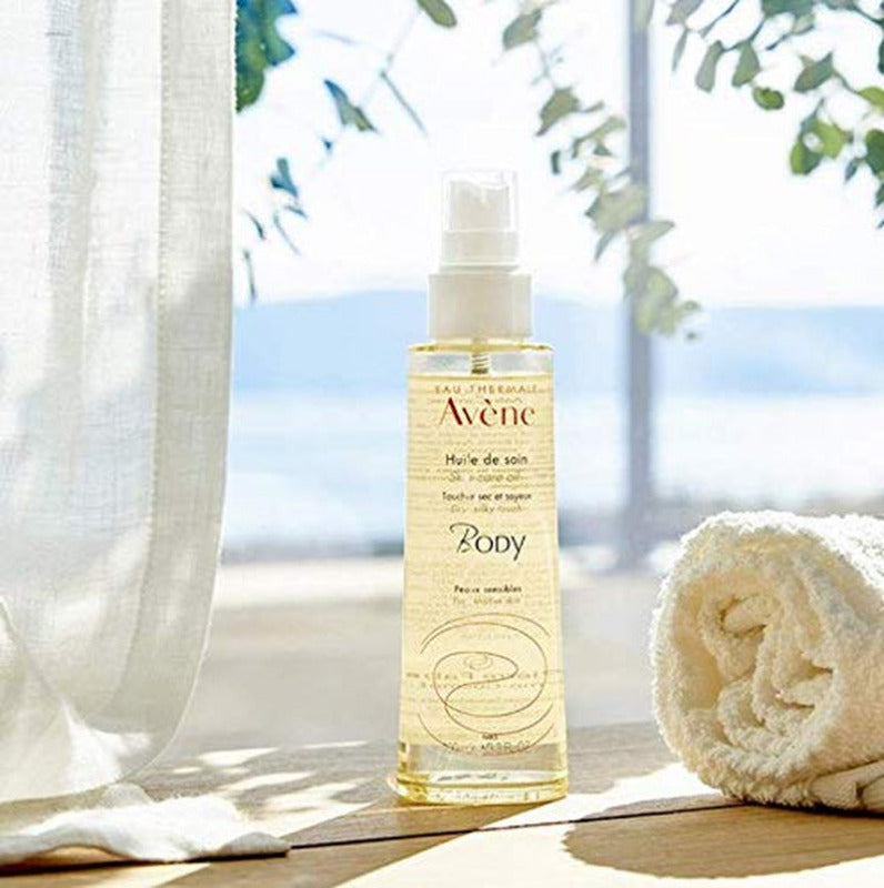 AVENE Body Oil 100ml – Nourishing Dry Skin Care