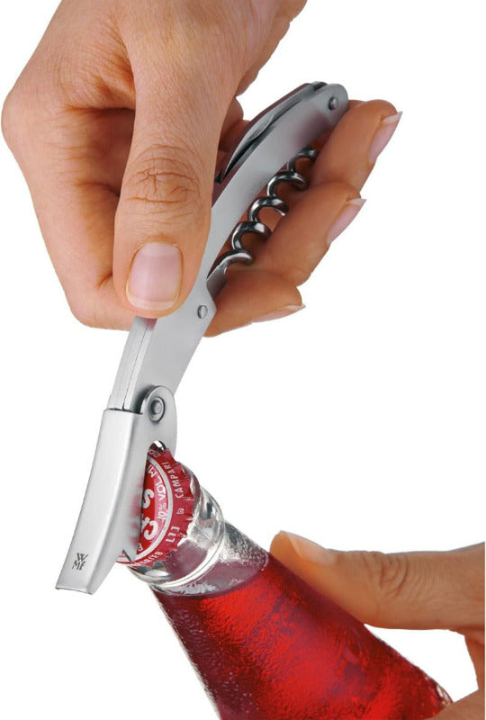 WMF Clever & More Waiter’s Corkscrew 10 cm – Cromargan® Brushed Stainless Steel