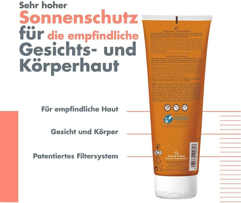 Sunsitive Sonnenmilch SPF 50+ 250 Ml