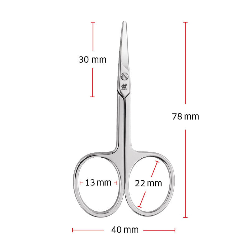 ZWILLING Baby & Kids Nail Scissors – 85 mm, Curved Blade, Polished Stainless Steel