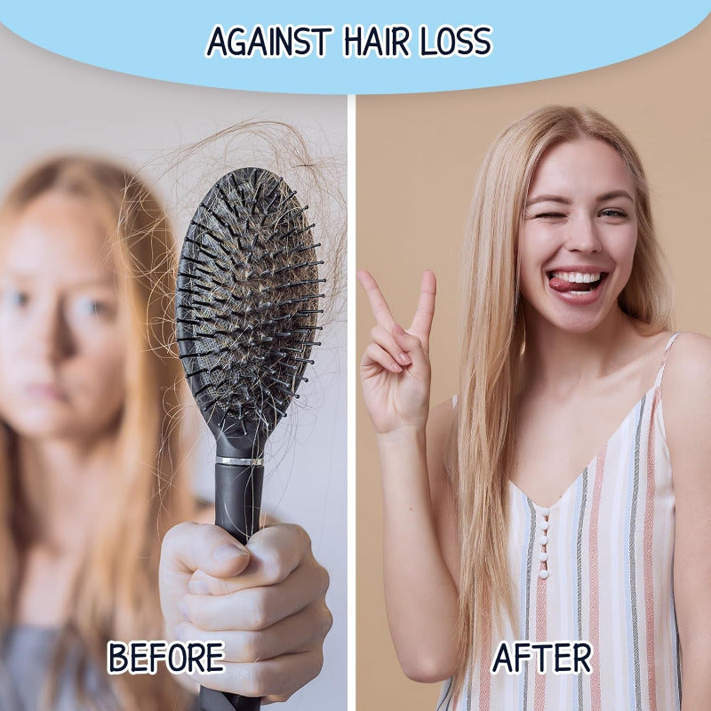 Milva Chinine Shampoo Gegen Haarausfall 500Ml | Für Besseres Haarwachstum, Haarausfall-Shampoo Für Männer Und Frauen, Haarwuchsmittel Haarshampoo Mit Chinin, Haarpflege Für Mehr-Haare Auf Dem Kopf