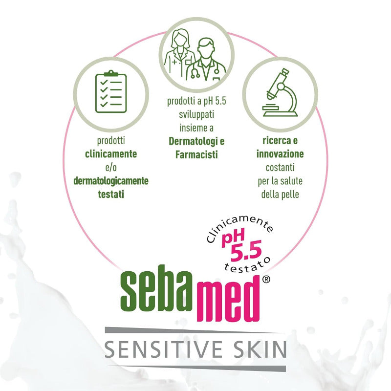 SEBAMED Liquid Face & Body Wash – 1000ml For Sensitive and Intolerant Skin