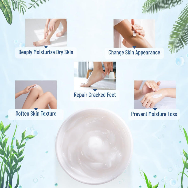 OUKEYA Urea Cream 40% – Maximum Strength Foot & Hand Moisturizer for Cracked Heels, Dry Skin & Callus Removal