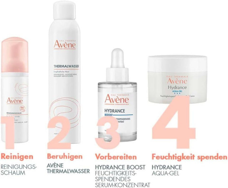 Avène Eau Thermale Hydrance Feuchtigkeitsspendende Aqua Gel-Creme,50Ml