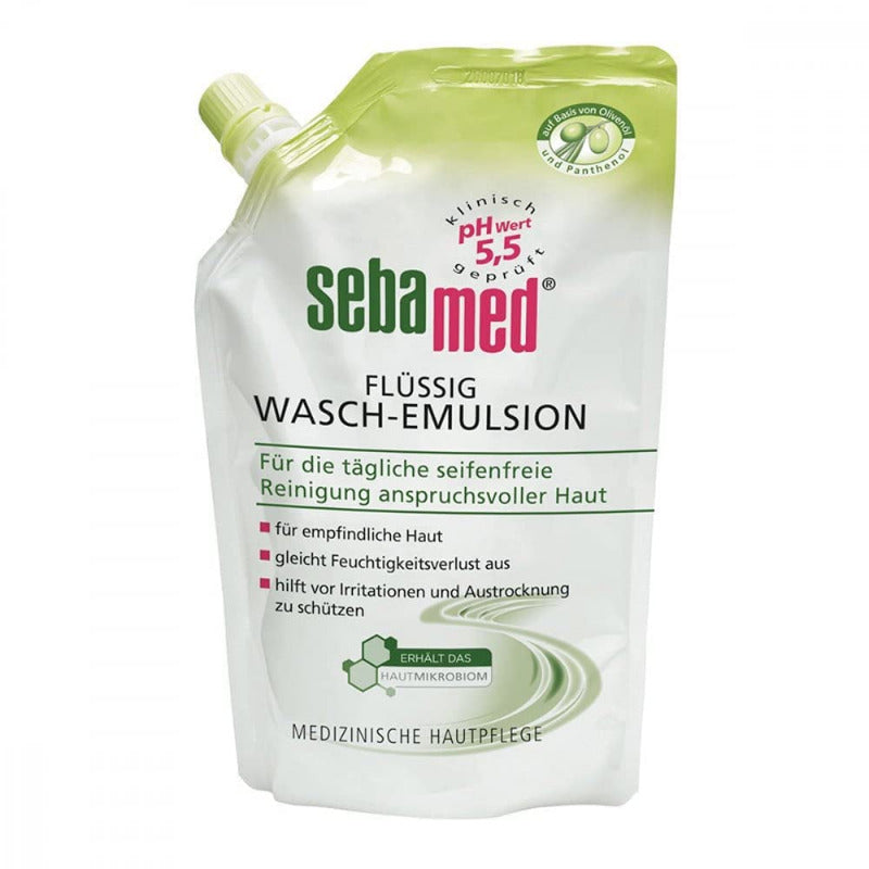 Sebamed Olive Liquid Face & Body Wash Refill – 400ml