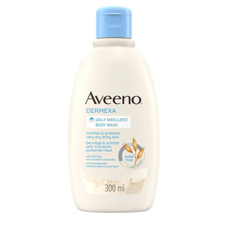 Aveeno Skin Relief Feuchtigkeitsspendendes Duschgel (500Ml) Parfümfreie Pflegedusche Für Sehr Trockene Und Empfindliche Haut Mit Beruhigendem Hafer