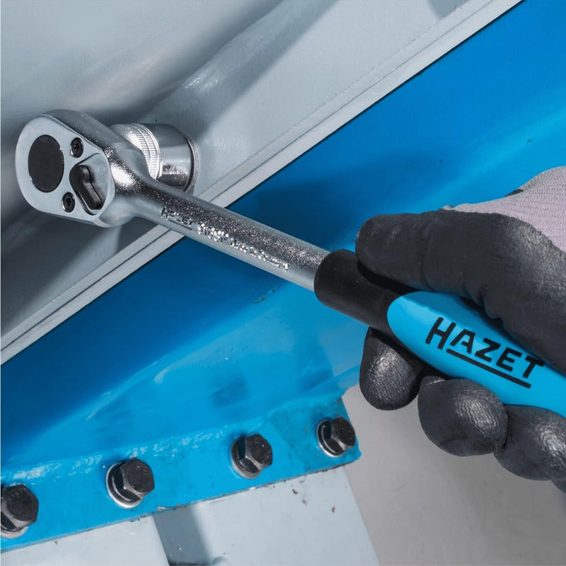 HAZET Steckschlüssel-Satz 953SPC I 47-Teilig, Mit Profi-Umschaltknarre, Verschiedene Bits Und Steckschlüssel I Umfangreiches Nusskasten-Set Für Handbetätigung