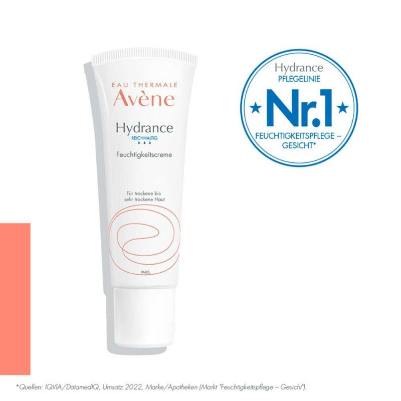 AVENE Hydrance Rich Hydrating Cream Intense Moisture for Dry and Sensitive Skin