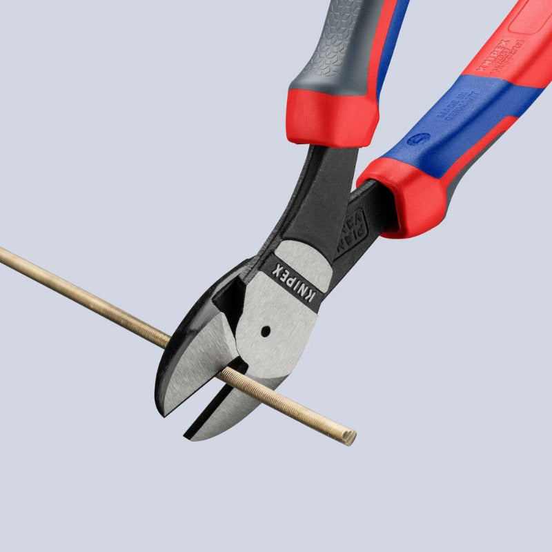 KNIPEX 74 22 2a00 Heavy-Duty Diagonal Cutter – 200mm with Comfort Grips
