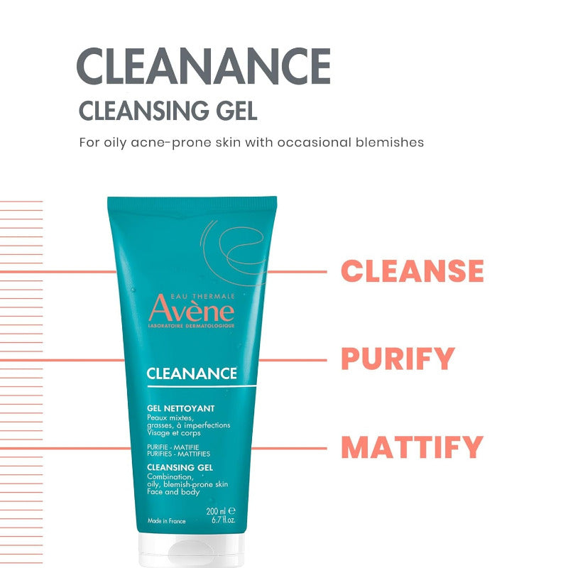 AVENE Cleanance Soap-Free Cleansing Gel 200 ml