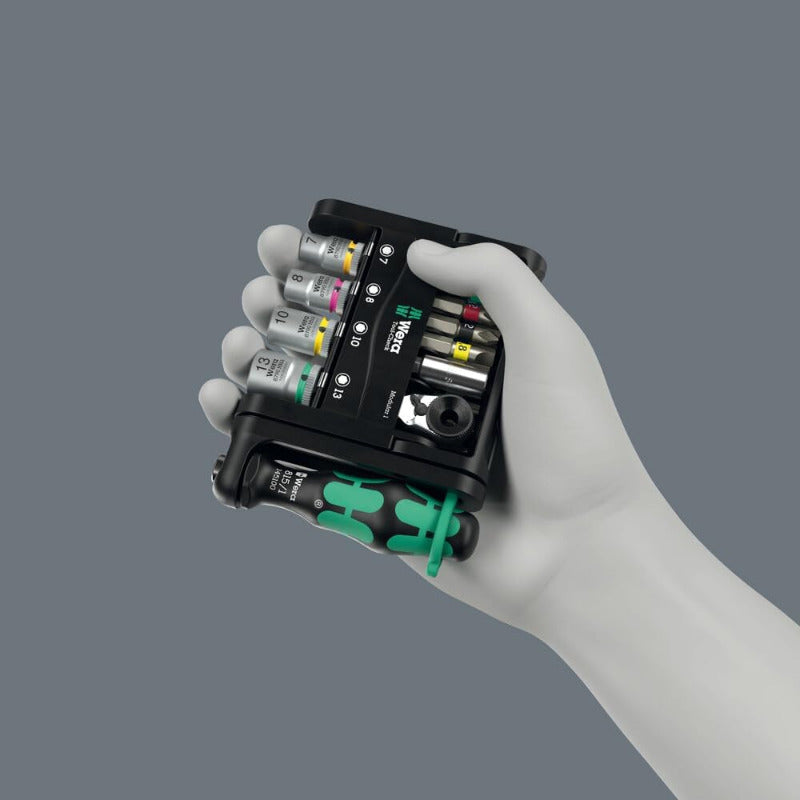 WERA Tool‑Check Modular 1 – Premium 21‑Piece Compact Kit (05049000001)