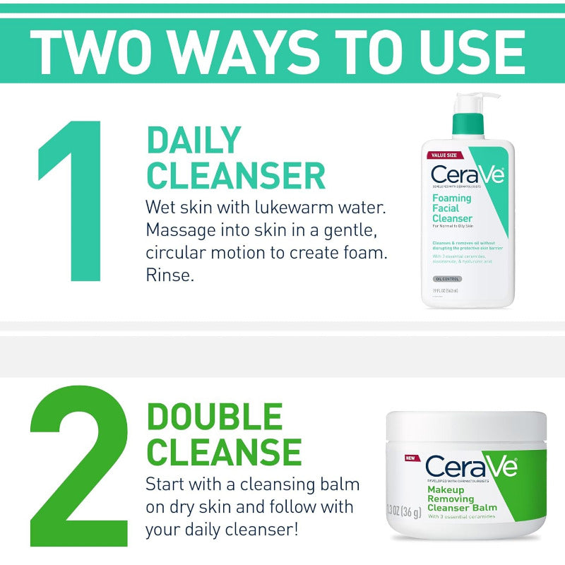 CeraVe Foaming Facial Cleanser – 473ml