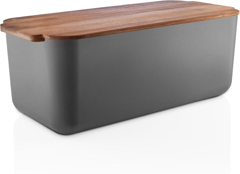 EVA SOLO Bread Bin – Black & Bamboo (9 L)