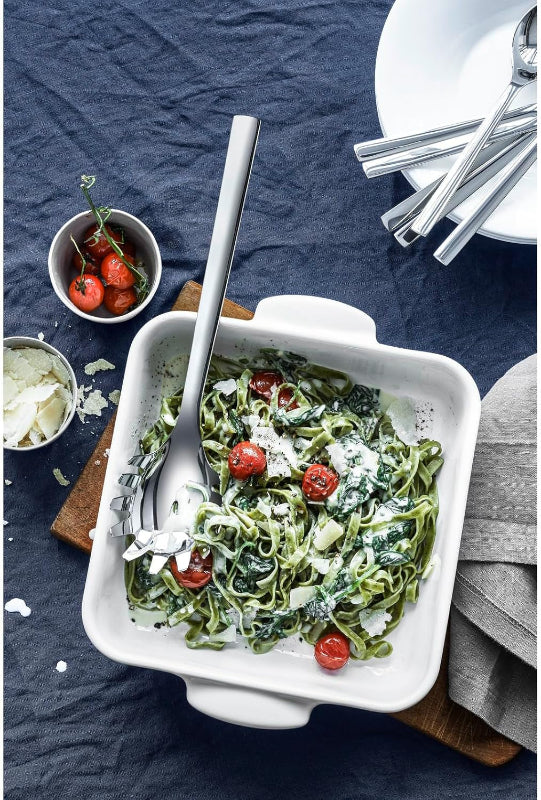 WMF Nuova Pasta Spoon 30cm Cromargan Stainless Steel Polished