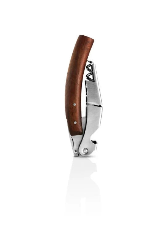 EVA SOLO Liquid Lounge Waiter’s Corkscrew Two-Step Precision in Stainless Steel