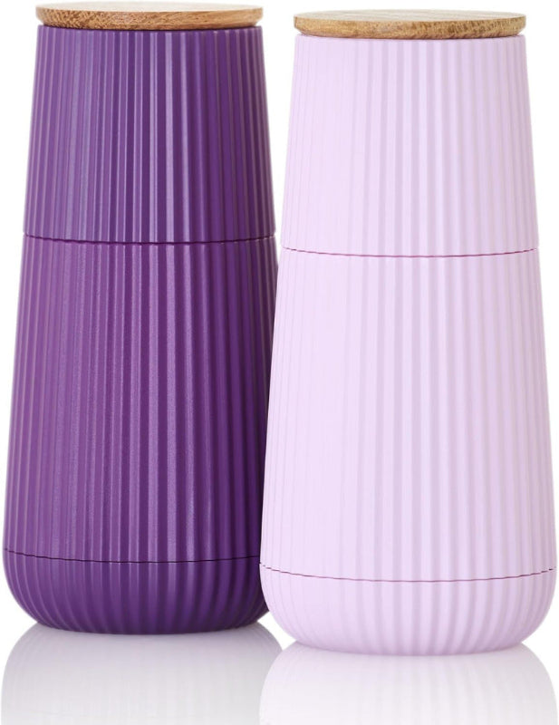 ADHOC MP150 Scape Salt & Pepper Mill Set – Black & White