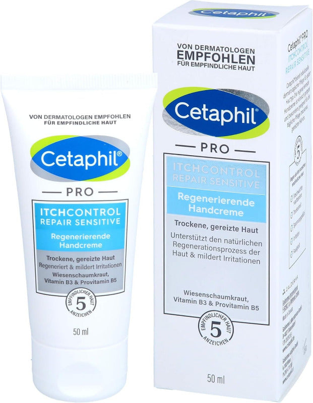 CETAPHIL Pro Itch Control Repair Sensitive Hand Cream – 50ml