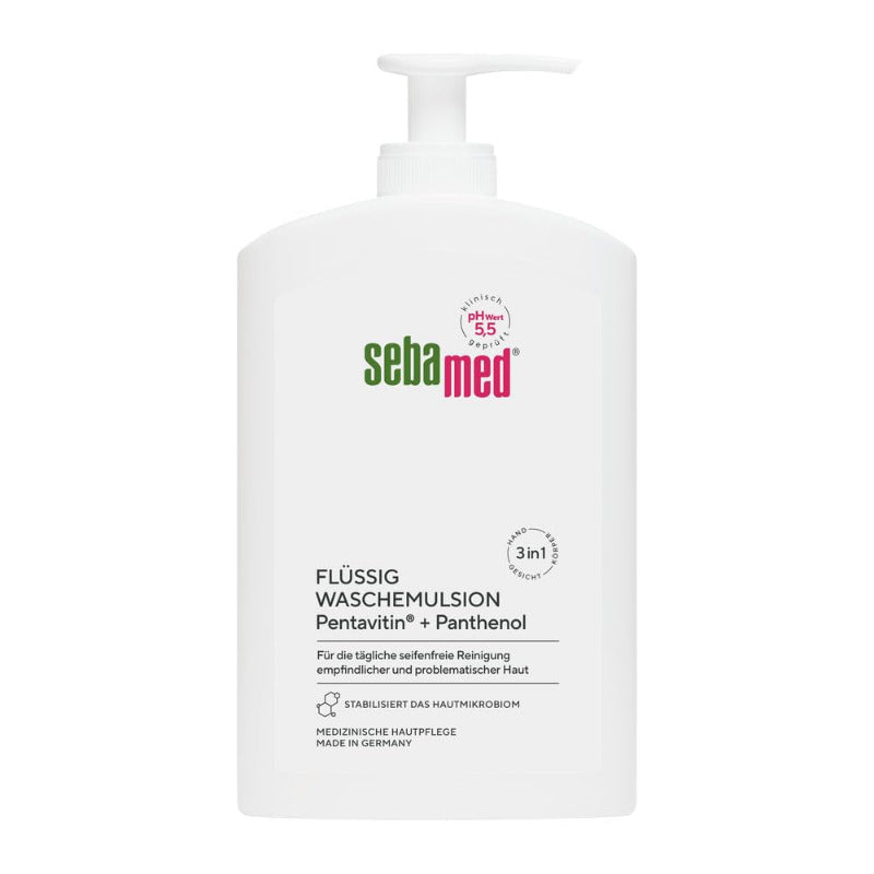 SEBAMED Liquid Face & Body Wash 400 ml for Sensitive Skin