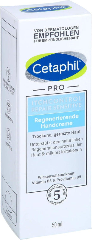 CETAPHIL Pro Itch Control Repair Sensitive Hand Cream – 50ml