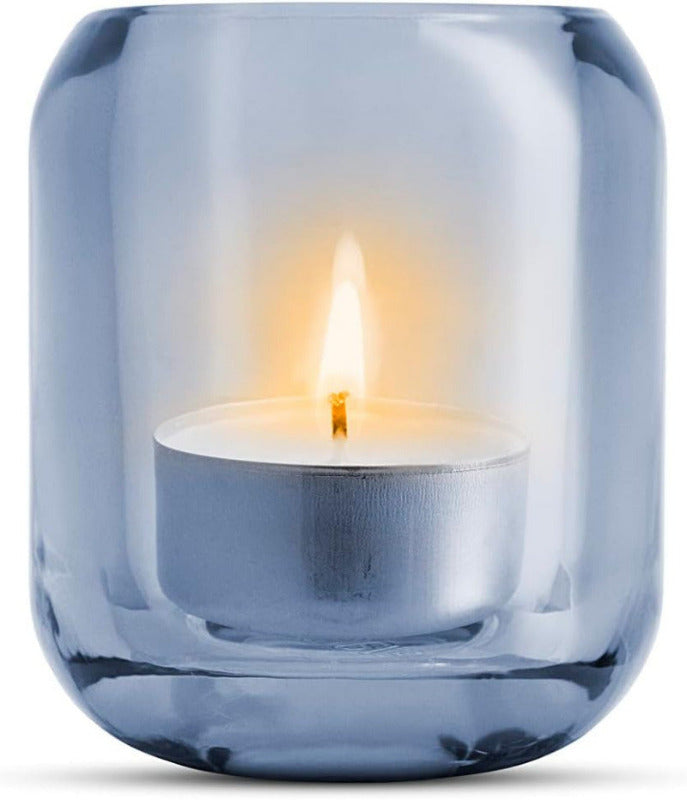 EVA SOLO Acorn Glass Tealight Holders Grape Set of 2 Elegant Mood Lights
