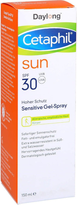 Cetaphil Sun Daylong LSF 30 Sensitive Gel-Spray – 150ml