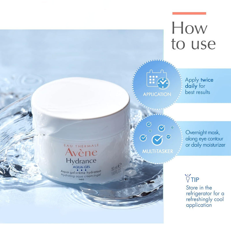 Avène Hydrance Aqua Gel-Creme, 50 Ml