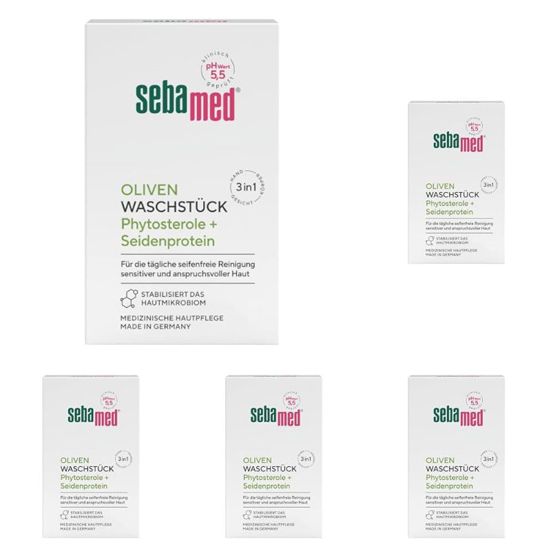 SEBAMED Olive Cleansing Bar 150g Daily Care for Sensitive Skin