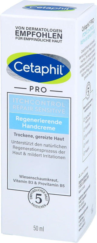 CETAPHIL Pro Itch Control Repair Sensitive Hand Cream – 50ml