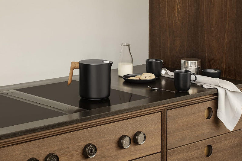 EVA SOLO | Nordic Kitchen Wasserkessel, Induktionsfähig 1,0 L |Blitzschnelles Kochen Von Wasser per Induktion | Stainless Steel