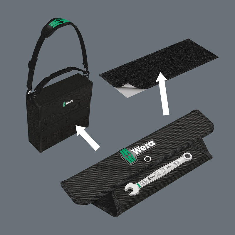 Wera 05020302001 6003 Joker 15 Set 1, Ringmaulschlüssel-Satz, Metrisch, 15-Teilig