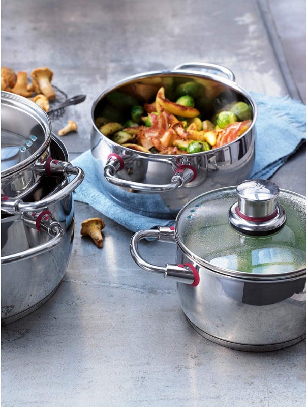 WMF Quality One Glass Lid 20 cm – Heat-Resistant Glass