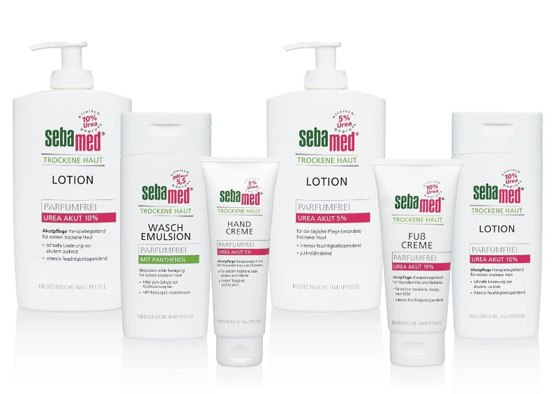 Sebamed Gesichtscreme Parfumfrei Urea Akut 5%, Lindert Spürbar Spannungsgefühl, Schuppung Und Rauheit Bei Trockener Haut, Für Männer Und Frauen, Ohne Parfum, 50 Ml