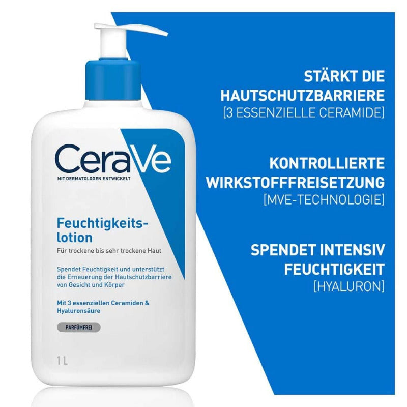 CERAVE Feuchtigkeitslotion 1 L