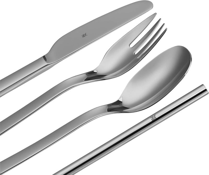 WMF My2Go Travel Cutlery Set – 8-Pieces Portable Outdoor Flatware with Case
