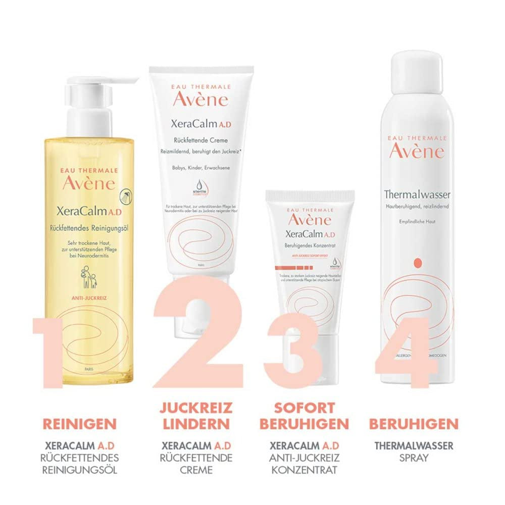 Pierre Fabre Dermo Kosmetik Gmbh Xeracalm A.D Cream, Hypoallergen, Für Empfindliche Haut, 200 Ml