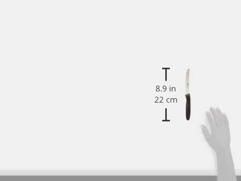 ZWILLING Twin Grip Knife Set – 6-Piece 12 cm Blades with Rust-Free Stainless Steel