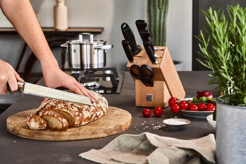 ZWILLING Four Star 8-Piece Knife Block Set – Made in Germany
