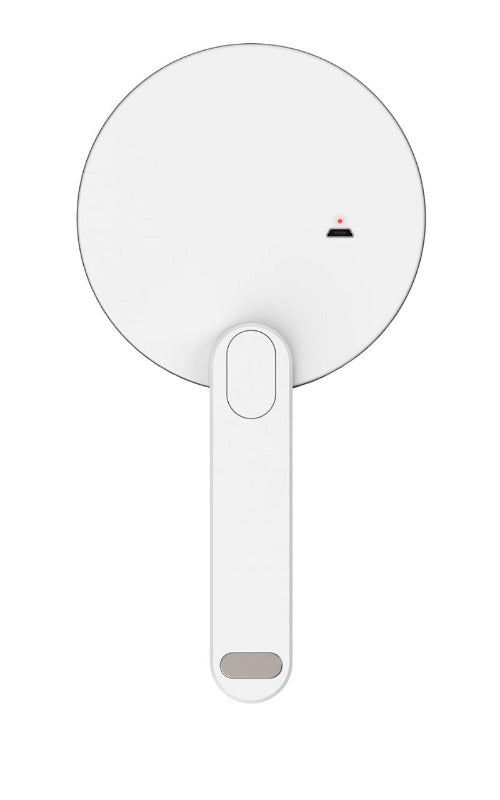 ZWILLING Premium Cosmetic Mirror – 10x Magnification, LED Light, Rechargeable, 360° Swivel, Daylight White