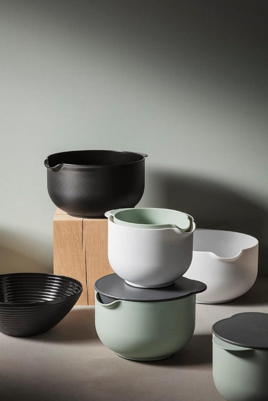 EVA Trio Mixing Bowl 3 L – Black