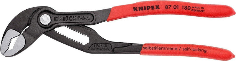 KNIPEX Cobra Hightech Water Pump Pliers – 180mm (87 01 180)