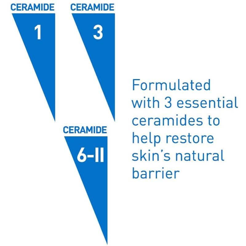 Cerave Facial Cleanser, Foaming Facial Cleanser, 3 Ounce by Cerave